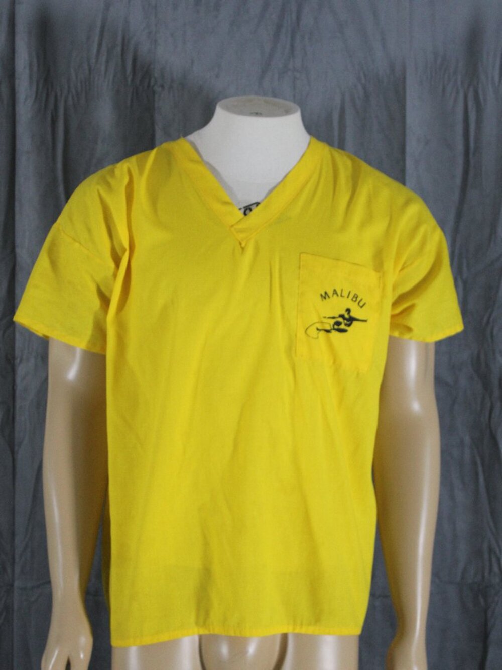 Vintage Beach Shirt - Malibu Yacht Club - Men's Large